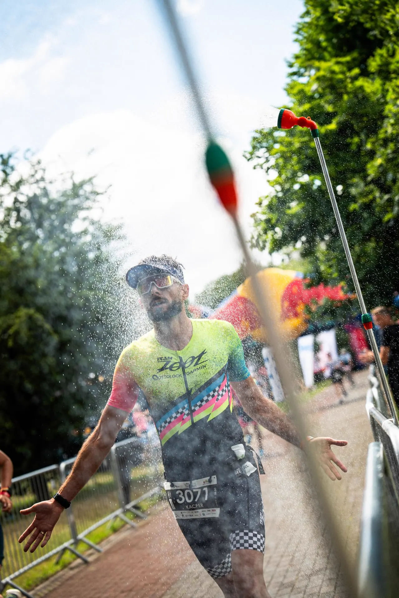 Cooling down, Sport photography