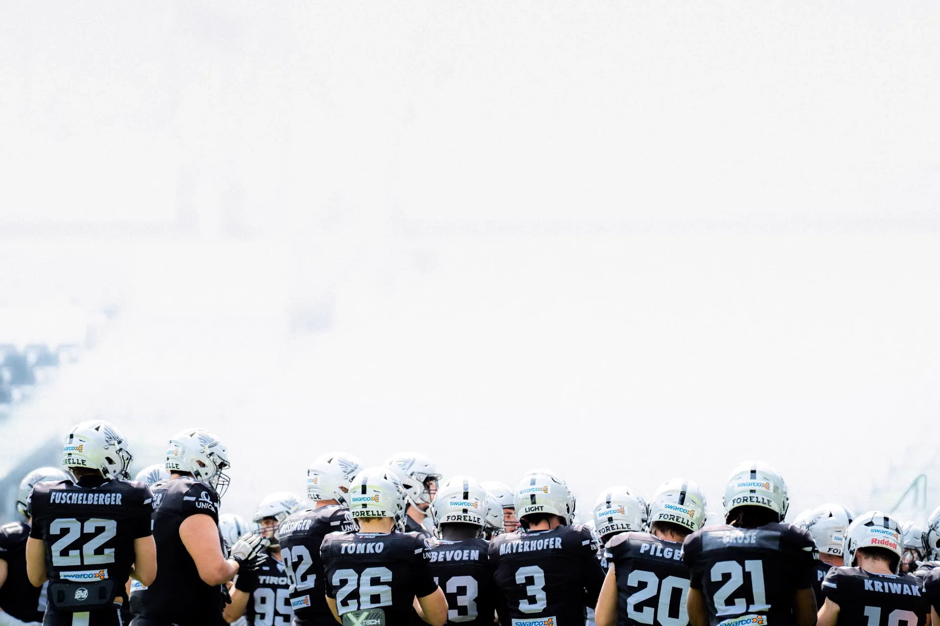The huddle, Sport photography